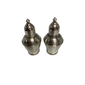 Vintage Sterling Silver Salt and Pepper Shakers